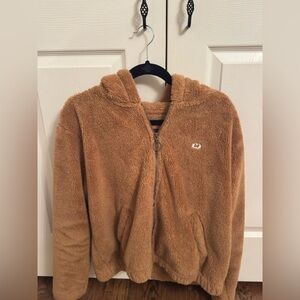 Abercrombie Teddy Fur Zip-Up